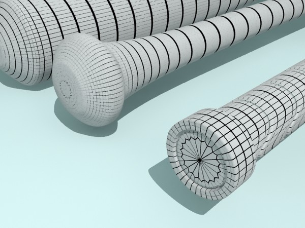 3ds max baseball bats - Baseball Bats by christiano247